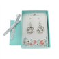 Three Decade Celtic Knot Earrings in Sterling Silver