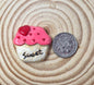 Magnets: Dessert Ice Cream and Cupcake. Small Handmade Polymer Clay Magnets.