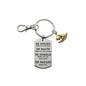 Swimming Keychain in Stainless Steel