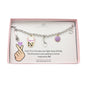 K-Pop Charm Bracelet on a Stainless Steel Chain. Korean Idol Jewelry.