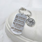 United States Navy Keychain in Stainless Steel