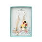 Artist Palette and Paint Brush Earrings. Earrings Gift for Artist
