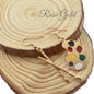 Artist Palette and Paint Brush Earrings. Earrings Gift for Artist