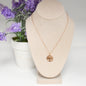 Sister to Be Tree of Life Necklace in Gold Toned Stainless Steel