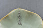 Billiards Pool Cue and Ball Earrings in Silver Pewter