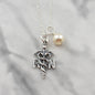 Registered Nurse Necklace in Sterling Silver