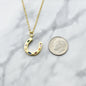 Gold Horseshoe Necklace: Cowgirl Gift, Year of the Horse, 2026.
