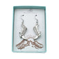 Western Earring Sets in Pewter. Cowboy Boot Earrings. Horse and Steer Head Earrings. Cowgirl Earrings. Earring Sets.