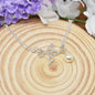 Double Strand Hummingbird Bracelet in Sterling Silver