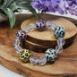 Girl's, Women's, Teen's Leopard Beaded Bracelet.