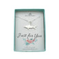 Shark Necklace in Sterling Silver