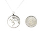 Rock Climber Necklace in Sterling Silver