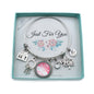 Real Estate Agent Bangle Bracelet in Stainless Steel