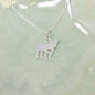 French Bulldog Necklace in Sterling Silver