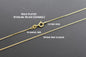3D Jet Plane Necklace in Gold Plated Sterling Silver Aviation Charm