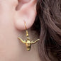 Western Earring Sets in Pewter. Cowboy Boot Earrings. Horse and Steer Head Earrings. Cowgirl Earrings. Earring Sets.