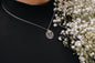 Daughter to Be Tree of Life Necklace in Sterling Silver and Bronze