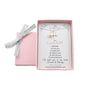 Godchild Cross Necklace in Sterling Silver