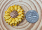 Handmade Sunflower Magnet Set.
