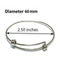 Real Estate Agent Bangle Bracelet in Stainless Steel