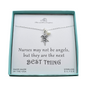 Registered Nurse Necklace in Sterling Silver