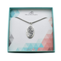 Men’s Saint Christopher Medal Necklace in Sterling Silver