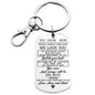 Son Keychain in Stainless Steel