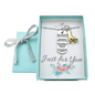 Roller Skating Necklace in Gold Plated Pewter and Stainless Steel
