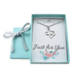 Texas Necklace in Silver Toned Metal and Stainless Steel