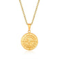 Men’s Compass Necklace in Stainless Steel. Men's Jewelry. Gold Stainless Steel