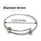 Happy Retirement Bangle Bracelet in Stainless Steel. Retirement Gift