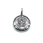 United States Army Keychain in Stainless Steel