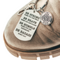 United States Coast Guard Keychain in Stainless Steel