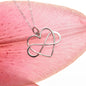 Aunt and Niece Infinity Heart Necklace in Sterling Silver - Buy with Prime