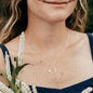 Daughter in Law Circle and Heart Necklace in Sterling Silver and Bronze - Buy with Prime