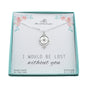 Compass Necklace in Sterling Silver
