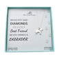 Labrador Retriever Necklace in Sterling Silver