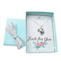 Crab Necklace in Sterling Silver